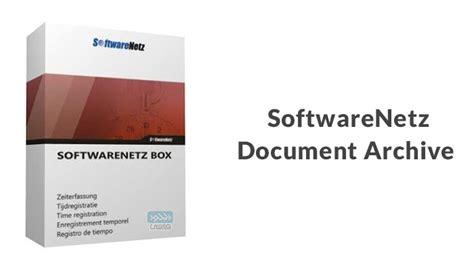 SoftwareNetz Document Archive 1.52